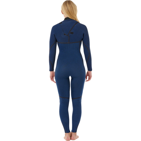 2026 Rip Curl Dame E-Bomb 3/2mm Chest Zip Våddragt 16RWFS -.. Charcoal